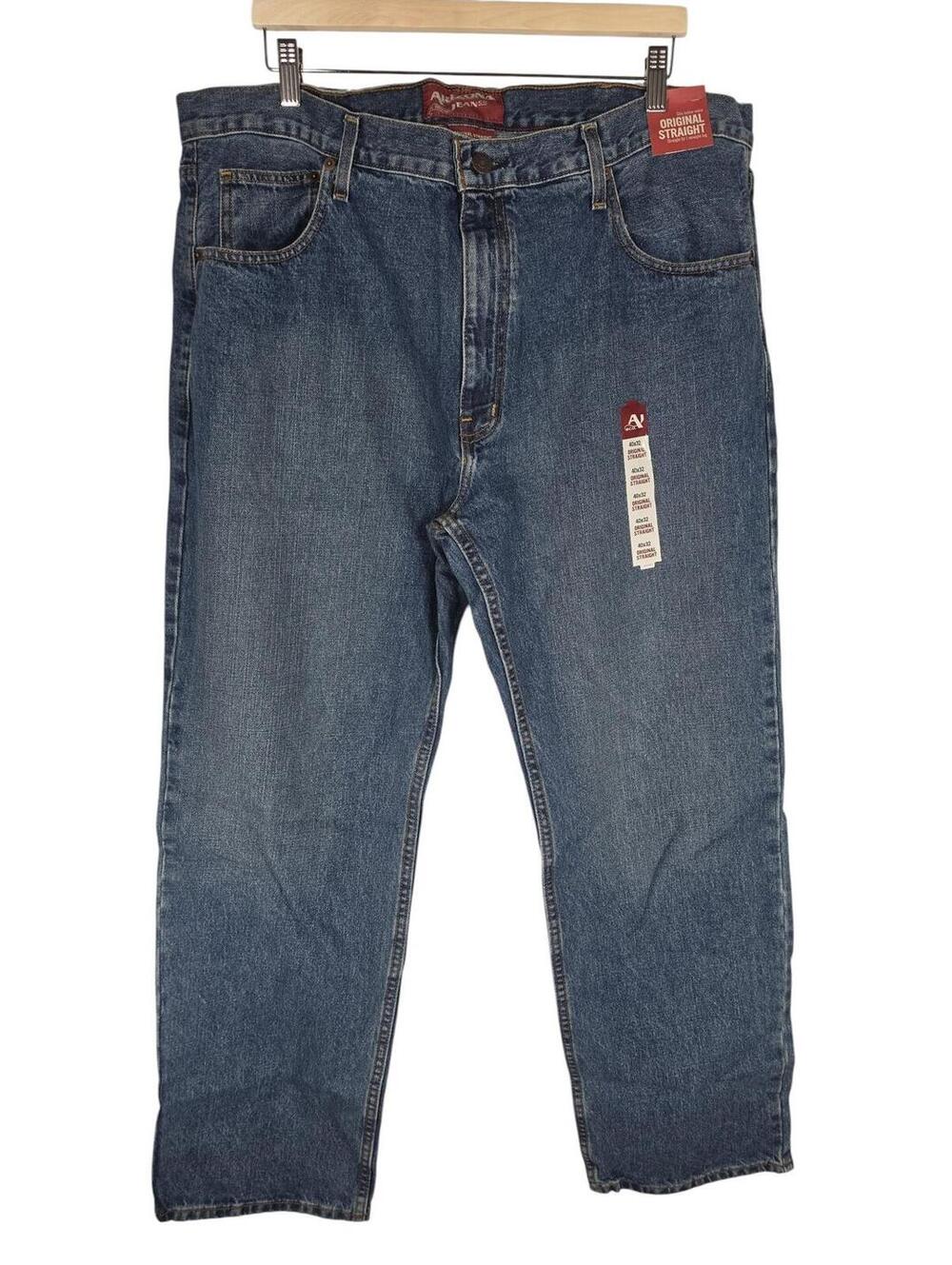 Arizona Jean Co Original Straight Fit Jeans 40x32 Medium Wash NWOT